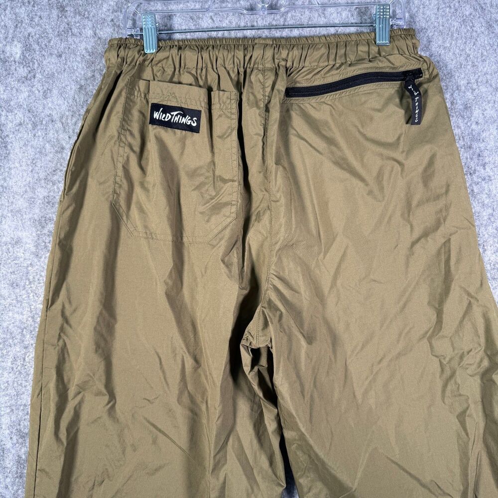Wild Things Technical Pants Mens XL Green Lightweight Epic By Nextec Shasta USA - Picture 9 of 11